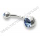 Banana Barbell with Gems