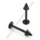 Black Steel Cone Labret