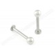 Stainless Steel Labret With Gem